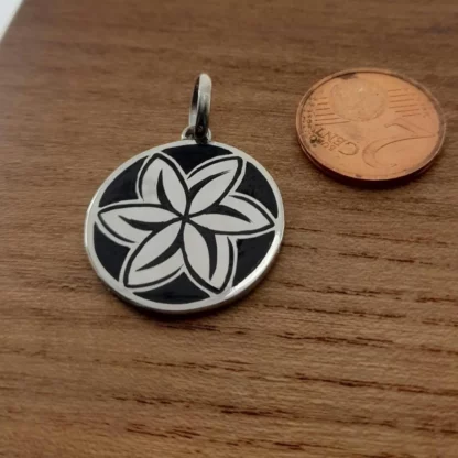 Pendentifs fleur mandala floral