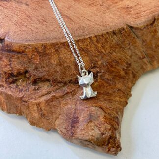 Pendentif chat origami