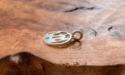 Pendentif Tsuba "bambou" – Image 3