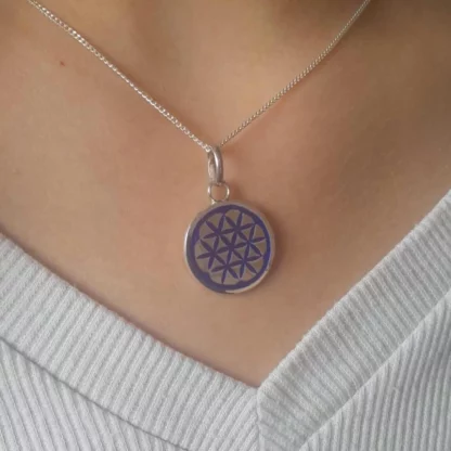 Pendentifs fleurs de vie – Image 3
