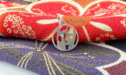 Pendentif Tsuba "bambou"