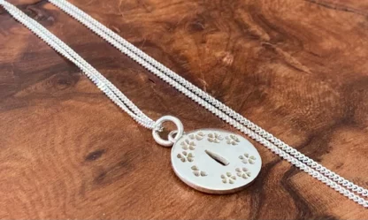 Pendentif Tsuba "sakura" – Image 4