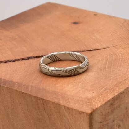 Bague Alliance Argent cuivre – Image 2