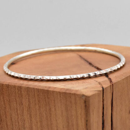 Bracelet jonc crénelé en Mokume-gane – Image 3