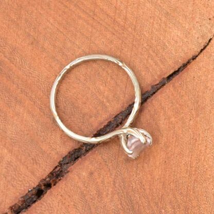 Bague quartz rose – Image 2