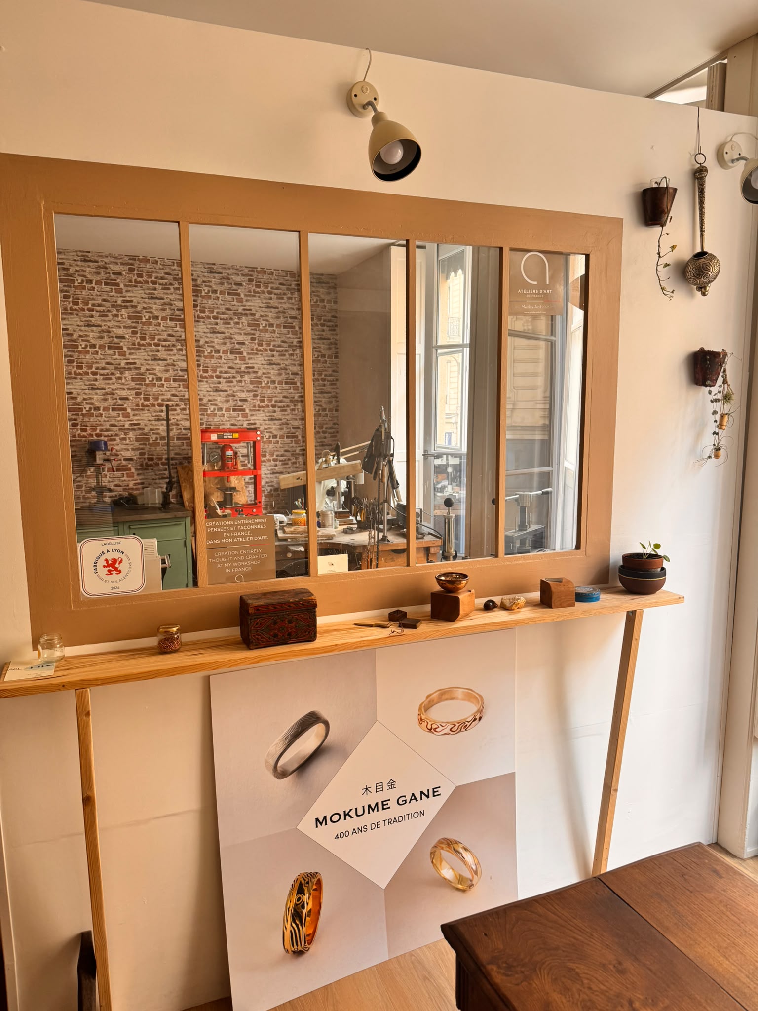 Antoine Puygrenier Artisan bijoutier joaillier Atelier Lyon