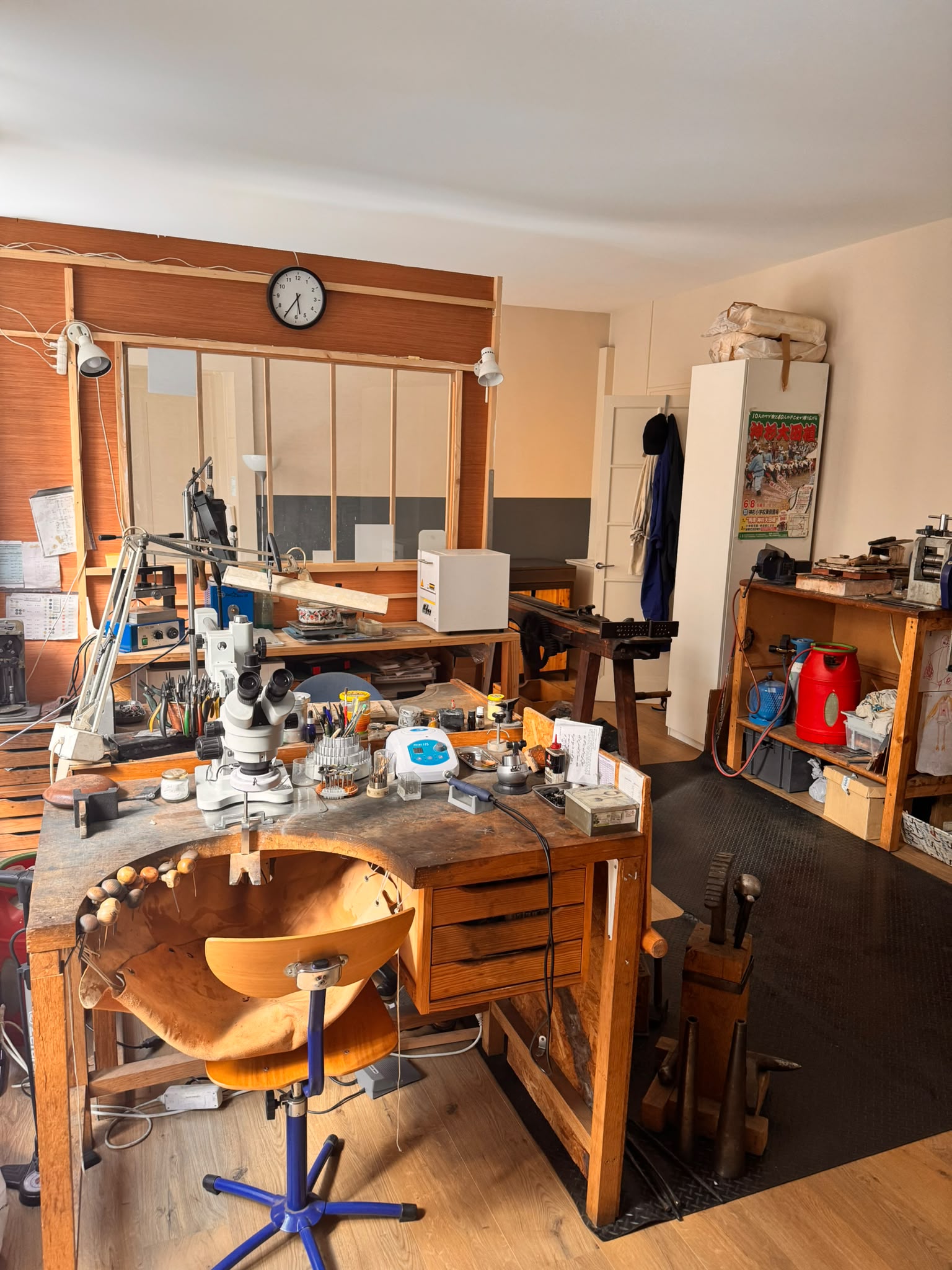 Antoine Puygrenier Artisan bijoutier joaillier Atelier Lyon